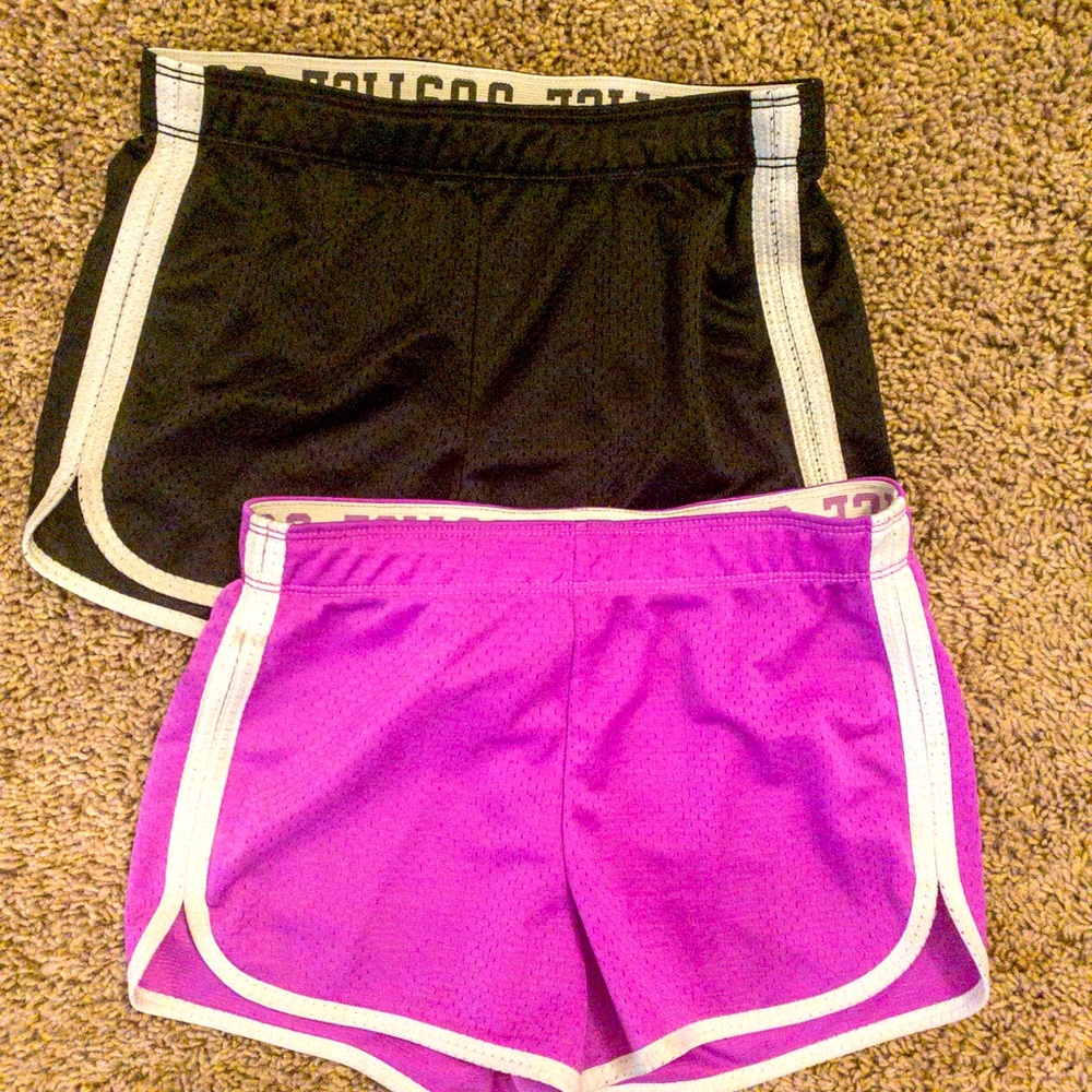 2 pairs Justice shorts! Size 10! 💝